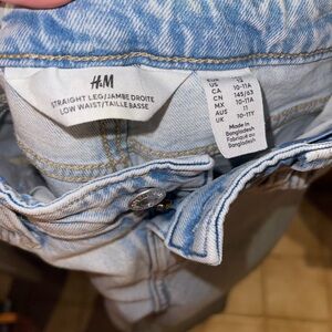 H&M Light Wash Denim Jeans Size 12
